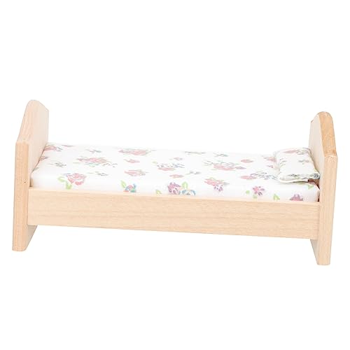 HEMOTON Puppenhaus Kinderbett Möbel Für Spielzeughäuser Minibett Puppenhausmöbel Bettmodelle Puppenspielzeug Mini-möbelspielzeug Fairy Bed Garden Miniaturen Puppenmöbel Baumwolle HEMOTON Puppenhaus Kinderbett Möbel Für Spielzeughäuser Minibett Puppenhausmöbel Bettmodelle Puppenspielzeug Mini-möbelspielzeug Fairy Bed Garden Miniaturen Puppenmöbel Baumwolle von HEMOTON