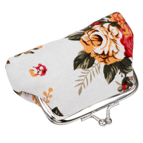 HEMOTON Puppenhaus-Tasche geldbörse Portemonnaie Garment Bag kleingeldbörse Dollhouse Accessories Dekorativ Simulationspuppentasche Miniaturen-Puppentasche Stoff Colorful von HEMOTON