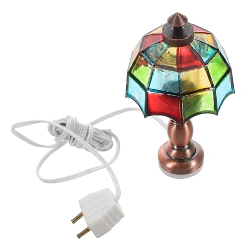 HEMOTON Puppenhaus Tischlampe Filmpuppe Miniaturkram Puppenhausbeleuchtung Batteriebetriebene Puppenhausbeleuchtung Figur Kronleuchter Puppenhaus Minifiguren Dekorative Mini HEMOTON Puppenhaus Tischlampe Filmpuppe Miniaturkram Puppenhausbeleuchtung Batteriebetriebene Puppenhausbeleuchtung Figur Kronleuchter Puppenhaus Minifiguren Dekorative Mini von HEMOTON