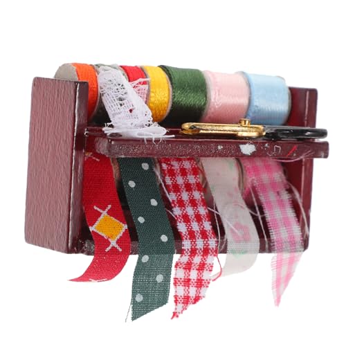 HEMOTON Realistisches Mini-hausdekor Mini-nähset Für Kinder Puppenzubehör Miniaturspielzeug HEMOTON Realistisches Mini-hausdekor Mini-nähset Für Kinder Puppenzubehör Miniaturspielzeug von HEMOTON