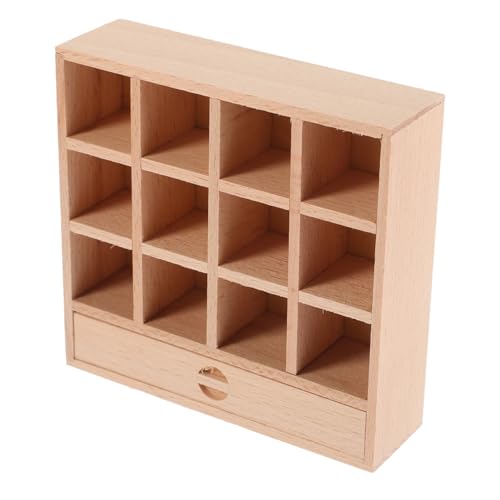 HEMOTON Puppenmöbel Miniatur Mini-hausdekor Aus Holz Miniatur-schubladenschrank Spielzeugzubehör HEMOTON Puppenmöbel Miniatur Mini-hausdekor Aus Holz Miniatur-schubladenschrank Spielzeugzubehör von HEMOTON