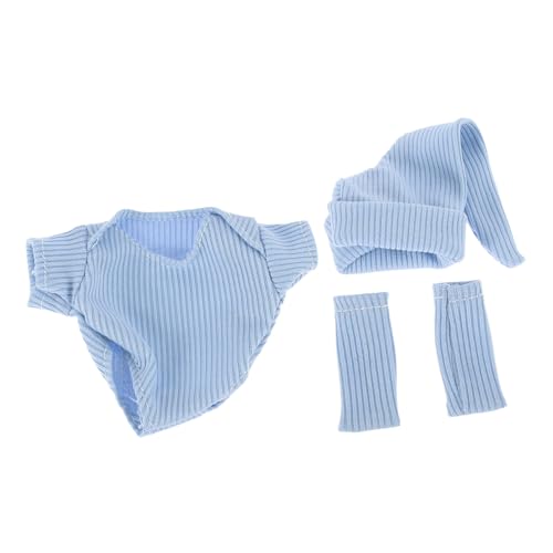 HEMOTON Puppenkleidung für Puppen Teiliges Outfit mit Kleid Schuhen und Hut für Spielzeugbabys Realistische Ankleidung Modisch und Detailreich Gestaltet von HEMOTON