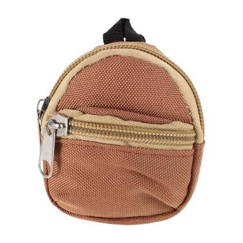 HEMOTON Puppenrucksäcke Mini-Puppen-reißverschlussrucksäcke Rollenspielzubehör Jungen Und Mädchen Rollenspiel von HEMOTON