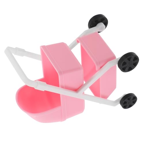 HEMOTON Puppenwagen Modell aus Robustem Kunststoff Detailgetreues Rosa Puppenbuggy für Kreatives Rollenspiel und Puppenhausdekoration Vielseitig und Langlebig HEMOTON Puppenwagen Modell aus Robustem Kunststoff Detailgetreues Rosa Puppenbuggy für Kreatives Rollenspiel und Puppenhausdekoration Vielseitig und Langlebig von HEMOTON
