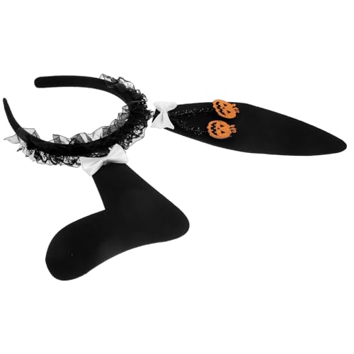 HEMOTON Rabbit Ear Cosplay Haarreif Leichtes Damen Stirnband für Halloween Karneval und Kostümpartys Bequeme Kopfbedeckung für Unvergessliche Fotos und Auftritte von HEMOTON