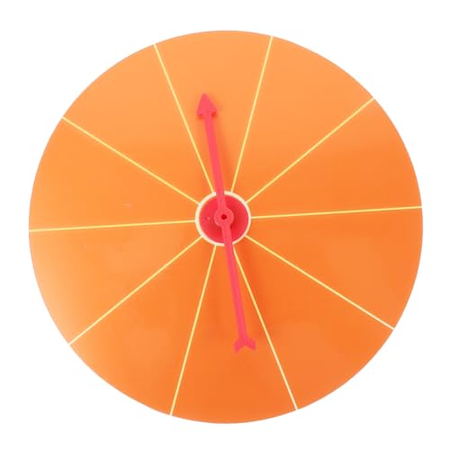 HEMOTON Rad Verkaufsstand gewinnen Artikel Drehscheibe Event interaktives spielwaren draußen Drehspielzeug Verschiedene Spiele Toy Glücksbrettspiel Spiel Plattenspieler PVC von HEMOTON