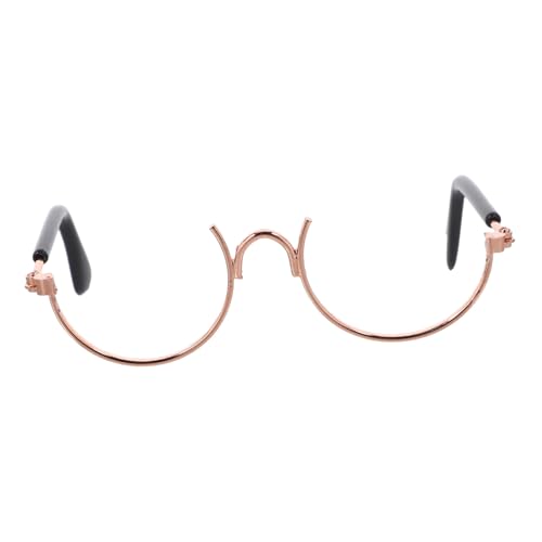 HEMOTON Rahmen Puppenbrille Metallrahmen für Puppenkostüm Robustes Eisenmaterial Modisch Realistisch Passendes Puppenzubehör für Ankleiden und Rollenspiele HEMOTON Rahmen Puppenbrille Metallrahmen für Puppenkostüm Robustes Eisenmaterial Modisch Realistisch Passendes Puppenzubehör für Ankleiden und Rollenspiele von HEMOTON