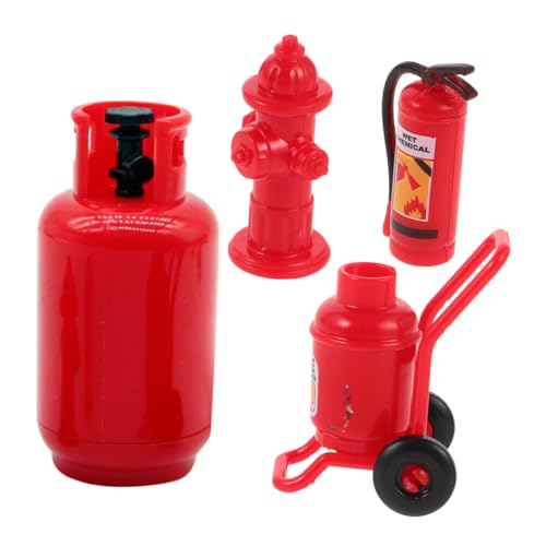 HEMOTON Realistische Miniatur Feuerwehrausrüstung Mini Feuerlöscher Gasflasche Feuerwehrhydrant Puppenhaus Dekoration Detailgetreue Miniaturen für Puppenhaus DIY und Fotografie Zubehör HEMOTON Realistische Miniatur Feuerwehrausrüstung Mini Feuerlöscher Gasflasche Feuerwehrhydrant Puppenhaus Dekoration Detailgetreue Miniaturen für Puppenhaus DIY und Fotografie Zubehör von HEMOTON