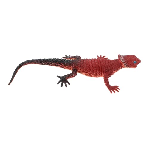 HEMOTON Realistisches Eidechsen mit Sound Weiche Gummifigur Interaktives Reptilienmodell für Sensorische Entwicklung Bunte Dekoration für Garten und Spielspaß HEMOTON Realistisches Eidechsen mit Sound Weiche Gummifigur Interaktives Reptilienmodell für Sensorische Entwicklung Bunte Dekoration für Garten und Spielspaß von HEMOTON