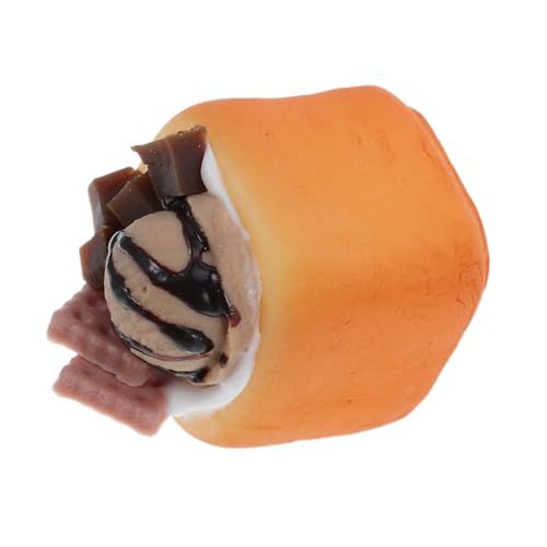 HEMOTON Realistisches Miniatur Food Dekorationsspielzeug für Puppenhaus Zubehör B Schokoladeneis von HEMOTON