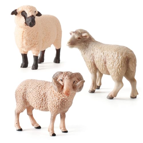 HEMOTON Realistisches Schaf Modell Deko Kreatives Tierornament aus Sicherem Material Lebensecht Gestaltetes Merino Schaf für Pädagogisches Wildlife und Stilvolle Wohnraumdekoration HEMOTON Realistisches Schaf Modell Deko Kreatives Tierornament aus Sicherem Material Lebensecht Gestaltetes Merino Schaf für Pädagogisches Wildlife und Stilvolle Wohnraumdekoration von HEMOTON