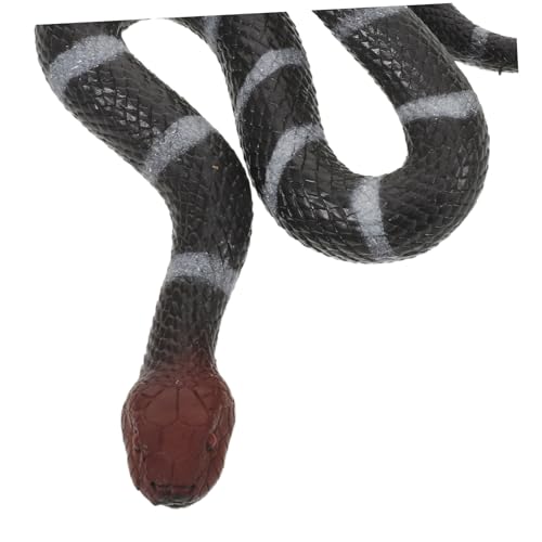HEMOTON Realistisches TPR Schlangenmodell Groß Weiches Flexibles Kunstschlangen Gartenrequisiten Vogelabschreckung Eichhörnchen Mäuseschutz Halloween-deko Lebensechte Silberschlangenfigur HEMOTON Realistisches TPR Schlangenmodell Groß Weiches Flexibles Kunstschlangen Gartenrequisiten Vogelabschreckung Eichhörnchen Mäuseschutz Halloween-deko Lebensechte Silberschlangenfigur von HEMOTON
