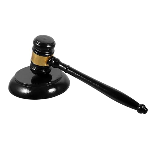 HEMOTON Richterhammer Holz mit Klarem Klang Langlebig und Handlich für Auktionen Gerichtsverhandlungen Juristen und Auktionatoren Inklusive Praktischem Schwarzem Sockel Kompakt und HEMOTON Richterhammer Holz mit Klarem Klang Langlebig und Handlich für Auktionen Gerichtsverhandlungen Juristen und Auktionatoren Inklusive Praktischem Schwarzem Sockel Kompakt und von HEMOTON