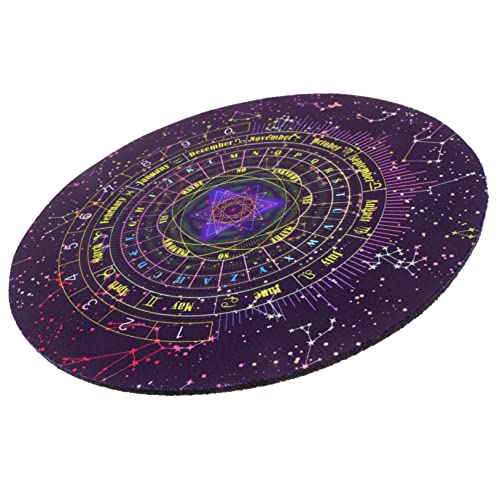 HEMOTON Ritual Tischdecke für Wahrsagung Matte für Tarot Astrologie Dekorative Spielmatte für Altäre Brettspiele Hautfreundlich Leicht von HEMOTON