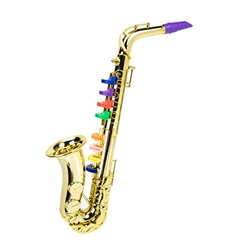 HEMOTON Sax Spielzeug Tragbar Musikspielzeug Für Kinder Frühes Lernspielzeug Pädagogisches Spielzeug Kinder Saxophon Anfänger Saxophon Spielzeug Kinderinstrument Spielzeug von HEMOTON