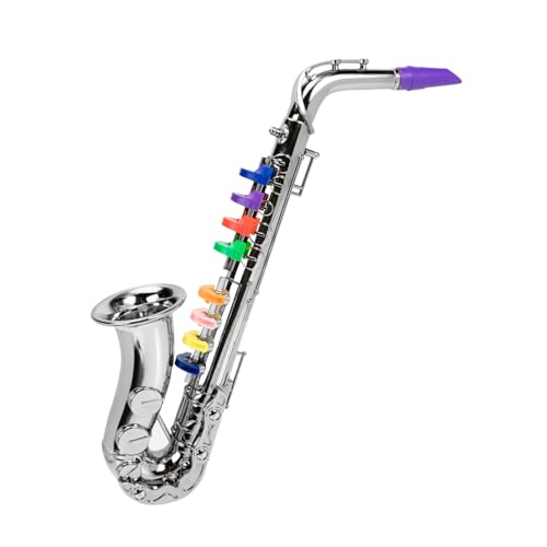 HEMOTON Saxophon Spielzeug Musikinstrument Spielzeug Für Kinder Saxophon Musikalisches Spielzeug Für Kinder Anfängerinstrument Kinder Saxophon Spielzeug Bühnen von HEMOTON