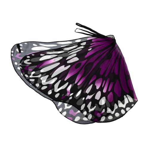 HEMOTON Schmetterlings-Umhang Kinder Halloween kostüm Halloween-kostüme für Kinder Feenflügel für Mädchen Blumenfeenflügel Ornament schmetterlingsförmiger Flügel Umhang für die Party von HEMOTON