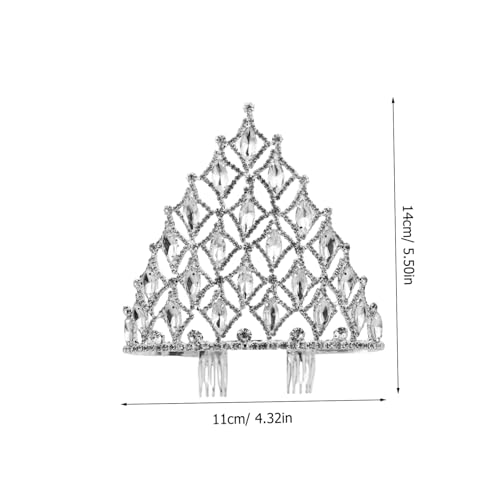 HEMOTON Schönheitswettbewerb Krone Prinzessinnenkrone Die Krone Hochzeitsdiademe Kronen Brautdiademe Vintage Tiara Kronen Hochzeitsstirnband Kopfbedeckung Für Hochzeitsfeiern HEMOTON Schönheitswettbewerb Krone Prinzessinnenkrone Die Krone Hochzeitsdiademe Kronen Brautdiademe Vintage Tiara Kronen Hochzeitsstirnband Kopfbedeckung Für Hochzeitsfeiern von HEMOTON