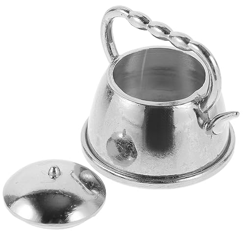HEMOTON Schreibtisch Ornament Diffusor Künstliche Pflanze Puppenhaus Wasserkocher Kaffeetisch Dekoration Tasse Töpfe Becher Mit Sieb Künstliche Mini Modell von HEMOTON