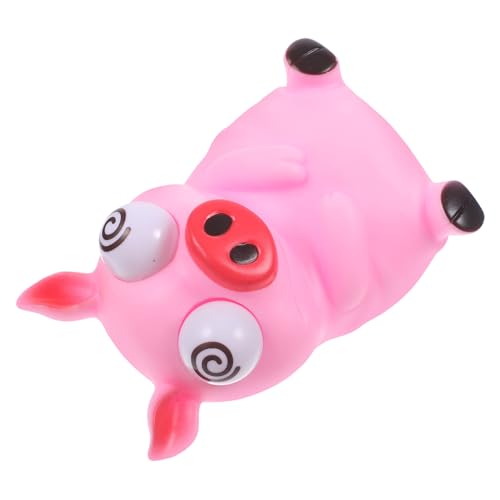 HEMOTON Schweinchen-Badespielzeug Kinderspielzeug Cartoon- Kompaktes Stressspielzeug Spielzeuge kompaktes Spielzeug in Schweineform schönes Spielzeug Haushalt Prise Musik Plastik von HEMOTON