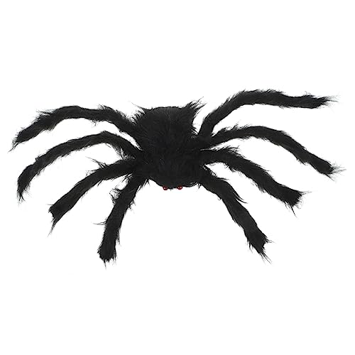 HEMOTON Simulation Plüsch Spinne Tarantel Halloween Kostüm Stofftier Spinnennetz Ornament Riesige Gruselige Spinne Streich Gefälschte Plüschtiere Jumbo Ornamente Eisendraht Schwarz HEMOTON Simulation Plüsch Spinne Tarantel Halloween Kostüm Stofftier Spinnennetz Ornament Riesige Gruselige Spinne Streich Gefälschte Plüschtiere Jumbo Ornamente Eisendraht Schwarz von HEMOTON