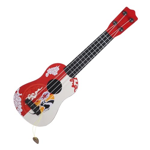 HEMOTON Simulations-Ukulele Kindergitarre für Mädchen Anfänger Musikinstrument Spielzeug kinderinstrumente Kinder musikinstrumente Spielzeuge Gitarren Mini-Ukulele Kinderspielzeug tragbar von HEMOTON