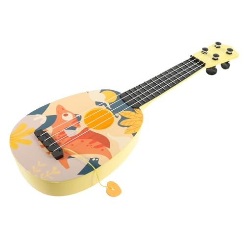 HEMOTON Simulations-Ukulele Kinderspielzeuggitarre Spielzeug für Vorschuljungen kinderinstrumente Kinder musikinstrumente Spielzeuge Gitarren Kindergitarre Kinder Gitarre Gezeitenwind von HEMOTON