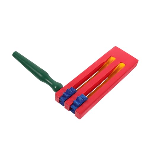 HEMOTON Soundboard - Lehrmittel musikinstrumente Musik Instrumente Holz Ratsche Schlaginstrument aus Holz holzplatten Sport tragbar Ratschengeräuscherzeuger Traditionelle Holzratsche hölzern von HEMOTON