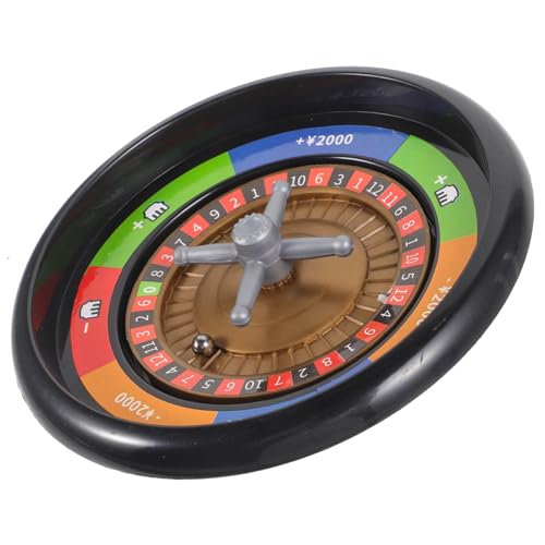 HEMOTON Spielrad Requisite Partyspiel Pokerrad Tischpokerrad Plastikpokerspielrad HEMOTON Spielrad Requisite Partyspiel Pokerrad Tischpokerrad Plastikpokerspielrad von HEMOTON