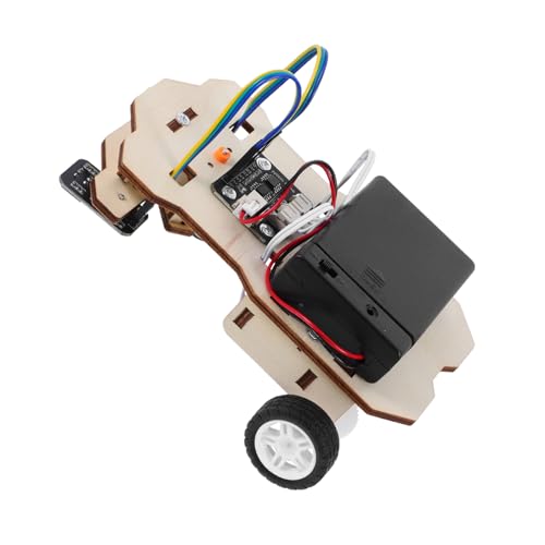 HEMOTON Stem Rc Auto Bausatz für DIY Elektrisches Modell mit Intelligenter Spurverfolgung Wissenschaftliches Experimentierset für Physiklernen Fördert Handwerk und Programmierfähigkeiten von HEMOTON