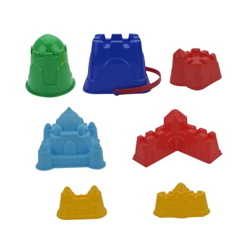 HEMOTON Strandspielzeug Set für Tragbares Sandburgen Modell zum Sandgraben Kreative Strandspielzeuge für Kleinkinder und Vorschulkinder von HEMOTON