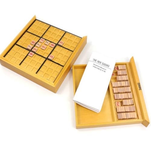 HEMOTON Sudoku Holzspielzeug für Erwachsene Intelligentes Brettspiel zur Logischen Denkens Kreatives Puzzlespiel für Entspannende Stunden für DIY Partys HEMOTON Sudoku Holzspielzeug für Erwachsene Intelligentes Brettspiel zur Logischen Denkens Kreatives Puzzlespiel für Entspannende Stunden für DIY Partys von HEMOTON