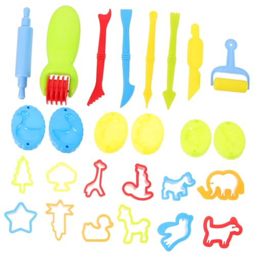 HEMOTON Teiliges Knetwerkzeug DIY Knetmasse Zubehör für Jungen Mädchen Kinderfreundliche Modellierwerkzeuge zum Schneiden Formen und Spielerisches Lernspielzeug für Hand Auge Koordination HEMOTON Teiliges Knetwerkzeug DIY Knetmasse Zubehör für Jungen Mädchen Kinderfreundliche Modellierwerkzeuge zum Schneiden Formen und Spielerisches Lernspielzeug für Hand Auge Koordination von HEMOTON