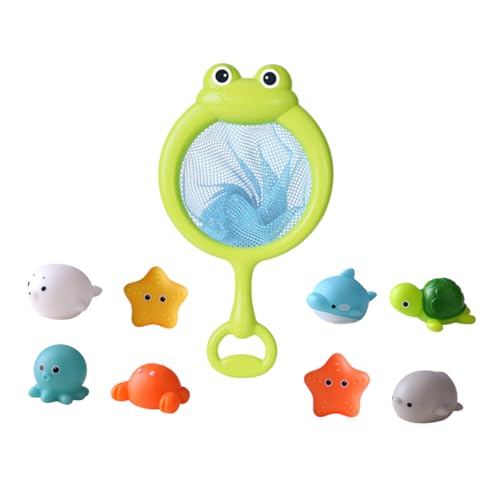 HEMOTON Teiliges Leuchtende Schwimmtier Spielzeuge Induktiv Bunte Wasser Tiere für Babybadewanne Sicher Kinderfreundlich Fördert Koordination und Fantasie Inkl Netzschöpfer Geeignet Ab HEMOTON Teiliges Leuchtende Schwimmtier Spielzeuge Induktiv Bunte Wasser Tiere für Babybadewanne Sicher Kinderfreundlich Fördert Koordination und Fantasie Inkl Netzschöpfer Geeignet Ab von HEMOTON