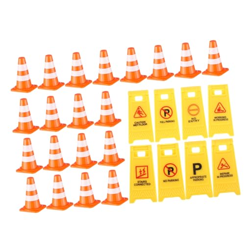 HEMOTON Teiliges Verkehrszeichen Spielset mit Förmigen Warnschildern und Orangefarbenen Mini Verkehrskegeln Sichere Kunststoffmaterialien Fördert Spielerisch Verkehrsregeln und HEMOTON Teiliges Verkehrszeichen Spielset mit Förmigen Warnschildern und Orangefarbenen Mini Verkehrskegeln Sichere Kunststoffmaterialien Fördert Spielerisch Verkehrsregeln und von HEMOTON