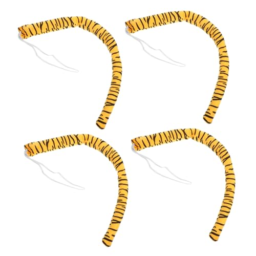HEMOTON Tiger Tail Kostüm Accessoire für Weicher Leichter und Langlebiger Kunstfell Tieranhang Realistisch Gestaltet für Cosplay Halloween Mottopartys und Bühnenauftritte Wiederverwendbar HEMOTON Tiger Tail Kostüm Accessoire für Weicher Leichter und Langlebiger Kunstfell Tieranhang Realistisch Gestaltet für Cosplay Halloween Mottopartys und Bühnenauftritte Wiederverwendbar von HEMOTON