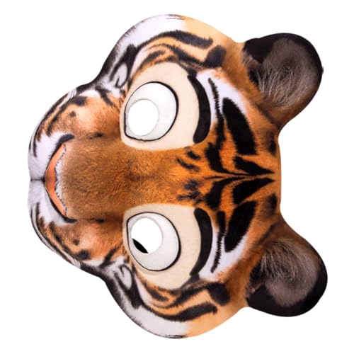 HEMOTON Tigermaske: Bequeme Eva-tiermaskenrequisiten Für Damen Und Herren – Tigergesichtsmaske Für Festivals, Kostüme Und Veranstaltungen Im Freien HEMOTON Tigermaske: Bequeme Eva-tiermaskenrequisiten Für Damen Und Herren – Tigergesichtsmaske Für Festivals, Kostüme Und Veranstaltungen Im Freien von HEMOTON