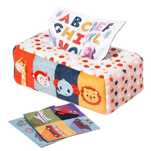 HEMOTON Tissue Box Sicherer Abgerundeter Greifling für Kleinkinder Fördert Motorische Fähigkeiten und Interaktion für Junge Mädchen und Kleinkinder Montessori inspiriertes HEMOTON Tissue Box Sicherer Abgerundeter Greifling für Kleinkinder Fördert Motorische Fähigkeiten und Interaktion für Junge Mädchen und Kleinkinder Montessori inspiriertes von HEMOTON