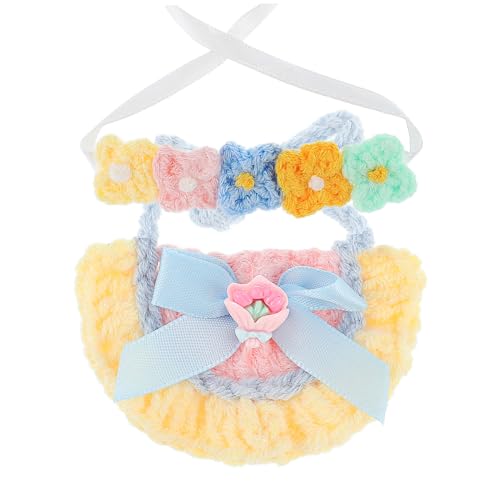 HEMOTON Tragen Anzug Stirnbänder Puppenhaus Miniaturen Kleidung Blumen Stirnbänder Für Puppen Puppenkleidung Kleidung Gestrickte Stirnband Für Puppe Puppenhaus Baumwollfaden HEMOTON Tragen Anzug Stirnbänder Puppenhaus Miniaturen Kleidung Blumen Stirnbänder Für Puppen Puppenkleidung Kleidung Gestrickte Stirnband Für Puppe Puppenhaus Baumwollfaden von HEMOTON