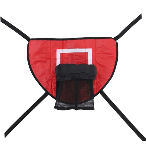 HEMOTON Trampolin Basketballkorb für Ersatz Basketballrahmen mit Integriertem Netz für Drinnen und Draußen Fördert Bewegung und Spaß Beim von HEMOTON