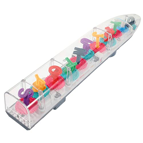 HEMOTON Transparenter Getriebewagen für kinderspielzeug Pipe Lighter Children Toys Kinderzug Bildungsspielzeug Zug transparentes Zugspielzeug Abs HEMOTON Transparenter Getriebewagen für kinderspielzeug Pipe Lighter Children Toys Kinderzug Bildungsspielzeug Zug transparentes Zugspielzeug Abs von HEMOTON
