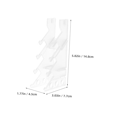 HEMOTON Transparentes Finger Skateboard Display Regal aus Kunststoff Platzsparend und Multifunktional Einzigartiges Design Einfache Montage zur Aufbewahrung und Präsentation von Finger HEMOTON Transparentes Finger Skateboard Display Regal aus Kunststoff Platzsparend und Multifunktional Einzigartiges Design Einfache Montage zur Aufbewahrung und Präsentation von Finger von HEMOTON