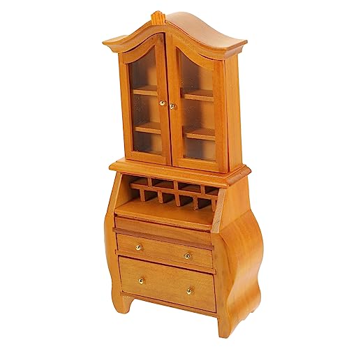 HEMOTON Trichter Feeder Holz Kleine Dekorationen Miniaturen Bücherregal HEMOTON Trichter Feeder Holz Kleine Dekorationen Miniaturen Bücherregal von HEMOTON
