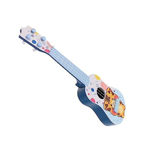 HEMOTON Pädagogisches Kinder-Ukulele-Spielzeug-Set Mini-Gitarre Musikinstrument Für Anfänger von HEMOTON