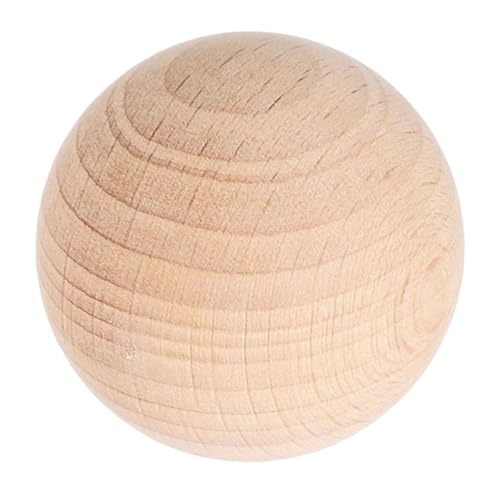 HEMOTON Unbemalte Hartholz Kugel für Garten und Strandspiele für Outdoor Aktivitäten und Familienfeiern Natürliche Holzmaserung für Stilvolles Spielvergnügen HEMOTON Unbemalte Hartholz Kugel für Garten und Strandspiele für Outdoor Aktivitäten und Familienfeiern Natürliche Holzmaserung für Stilvolles Spielvergnügen von HEMOTON
