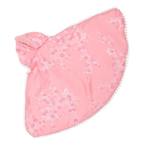 HEMOTON Vintage Puppen Umhang Mittelalterlicher Stil Rosafarbener Cape für Modepuppen Kreatives Zubehör Vielseitiges Kostüm für Prinzessinnen Spiel und Fantasievolles Ankleiden von HEMOTON