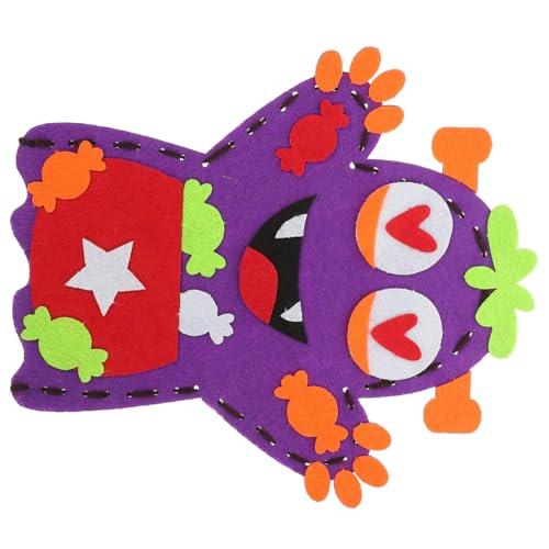 HEMOTON Vlies-handpuppe Zum Selbermachen, Cartoon-handpuppen-Spielzeug Zum Geschichtenerzählen HEMOTON Vlies-handpuppe Zum Selbermachen, Cartoon-handpuppen-Spielzeug Zum Geschichtenerzählen von HEMOTON