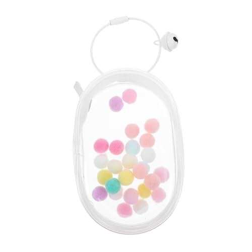 HEMOTON Walking Bag Puppen Kleine Puppe Klare Displaytasche Für Figuren Puppentasche Puppe Hochtransparente Tasche Puppenaufbewahrung Figurendisplaytasche Schlüsselanhänger Winzige Tasche von HEMOTON