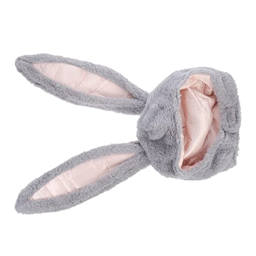 HEMOTON Hasen-kopfbedeckung Plüsch-hasenohren-mütze Weihnachtskostüm-mütze Für Erwachsene Jungen Und Mädchen von HEMOTON