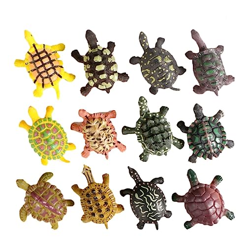 HEMOTON Tiermodell Spielzeug künstliches Schildkrötenmodell badewanne Spielzeug Spielzeuge Kinder spielset Modelle Kinderspielzeug Lernspielzeug für Kinder Wildlife-Modell Mini Figur von HEMOTON